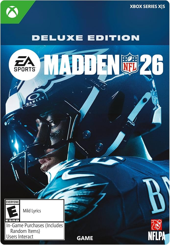 Madden NFL 26 - Deluxe Edition - Xbox [Digital Code] | Amazon (US)