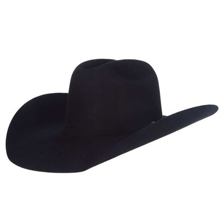 Resistol Mens 30X Rough N Ready 4 1/2 Brim Felt Cowboy Hat 67/8 Black | Walmart (US)