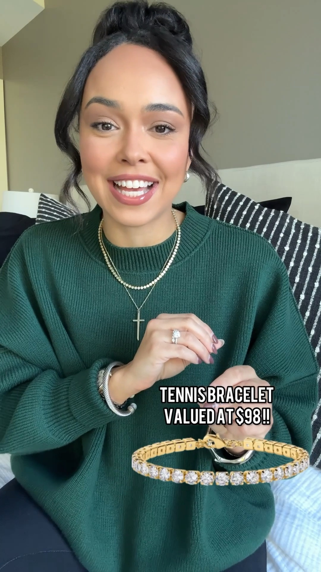 From NOW until November 9th, Electric Picks will gift you a $98 tennis bracelet when you spend $50! My most worn necklaces are from this brand because they have a lifetime grantee! ✨ EP will always repair or replace your jewelry free of charge FOR LIFE! This is why I always feel great about purchases for gifts & myself! 🎁

#LTKHoliday #LTKSaleAlert #LTKGiftGuide
