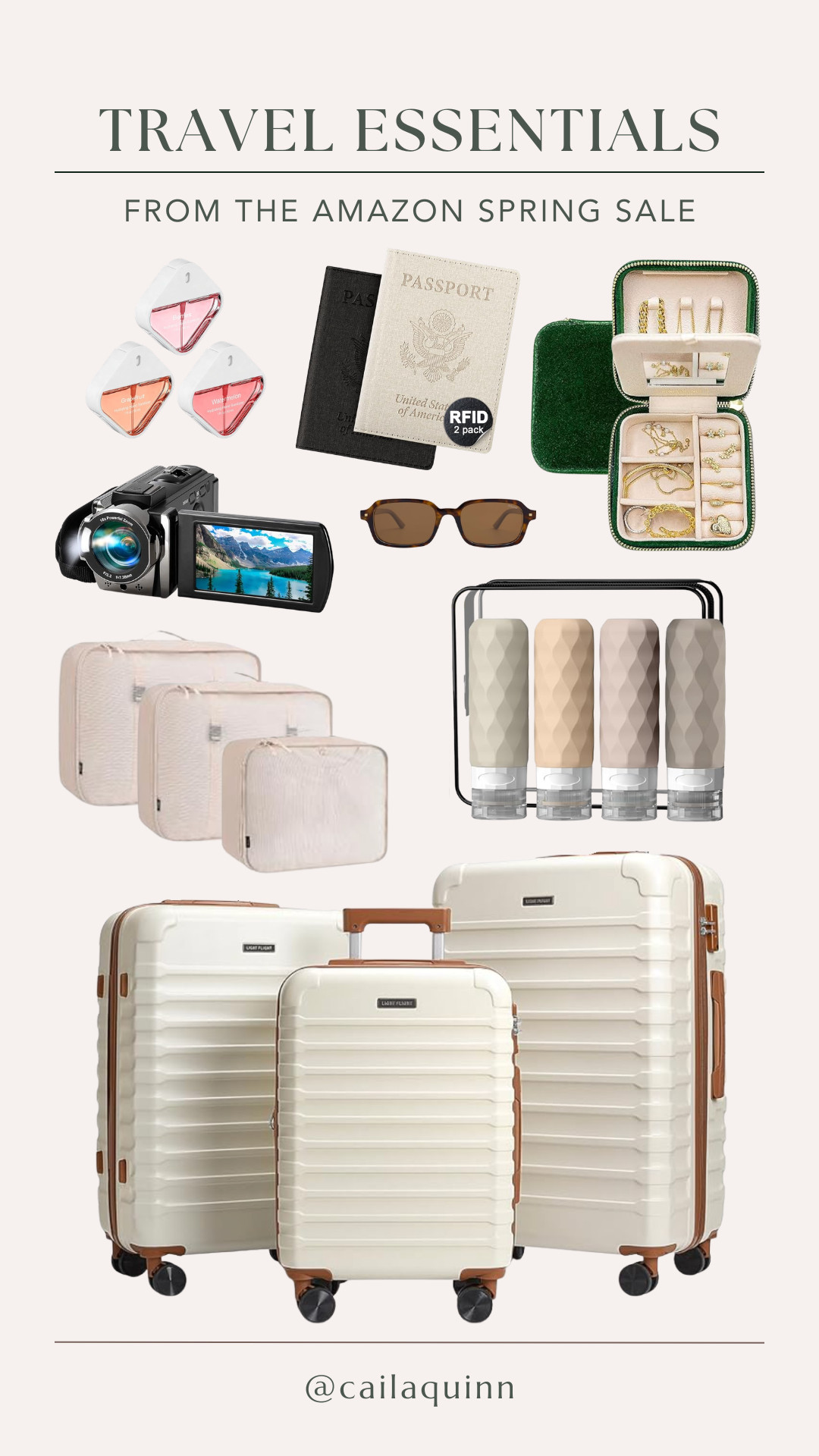 Spring Sale travel essentials from Amazon! 

 #LTKSaleAlert #LTKTravel