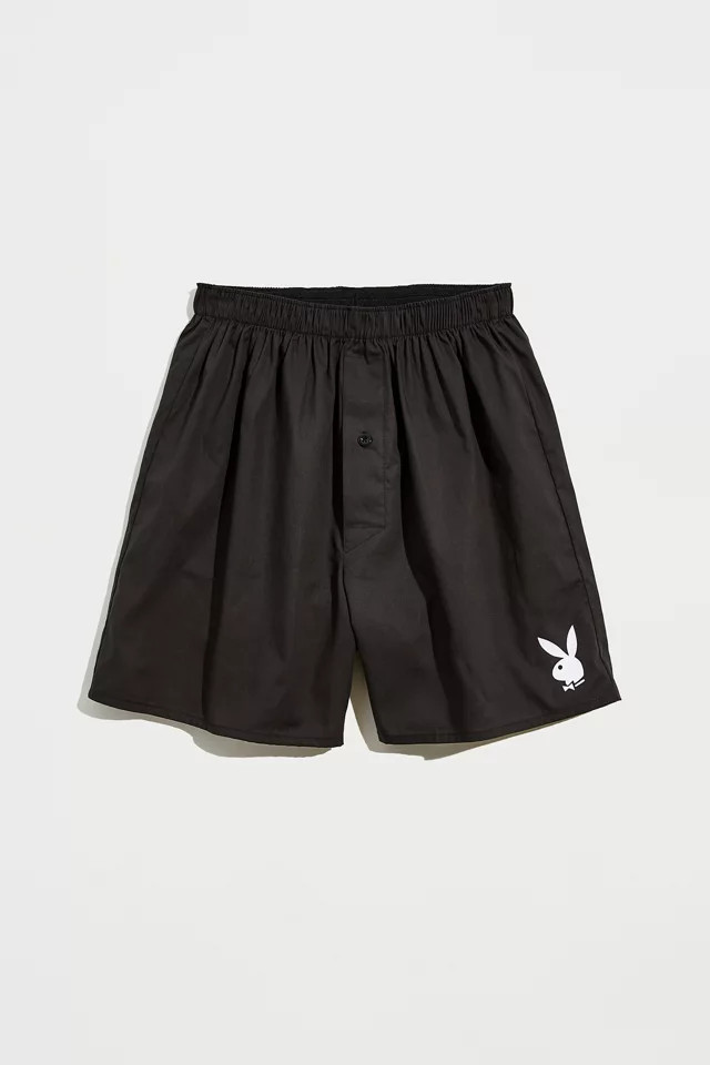 Playboy Icon Woven Boxer Short | Urban Outfitters (US and RoW)