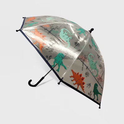 Toddler Boys' 3D Dinosaur Stick Umbrella - Cat & Jack™ Green | Target