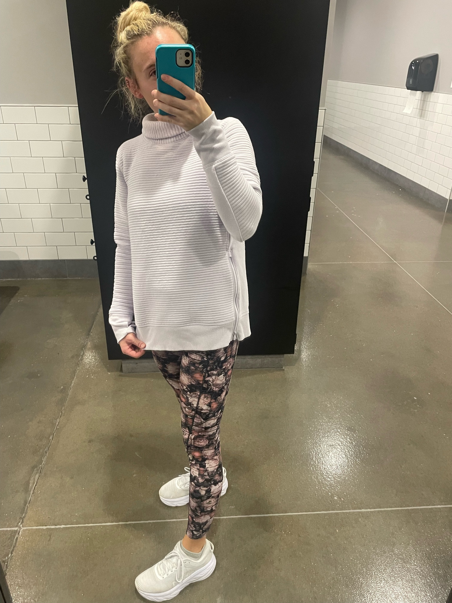 Turtle neck sweater with zippers on the side. I'm wearing size small 

#LTKfit #LTKstyletip