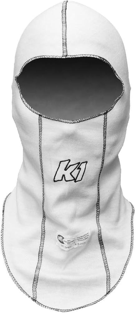 Mens Balaclava Head Sock White Single Layer, White | Amazon (US)