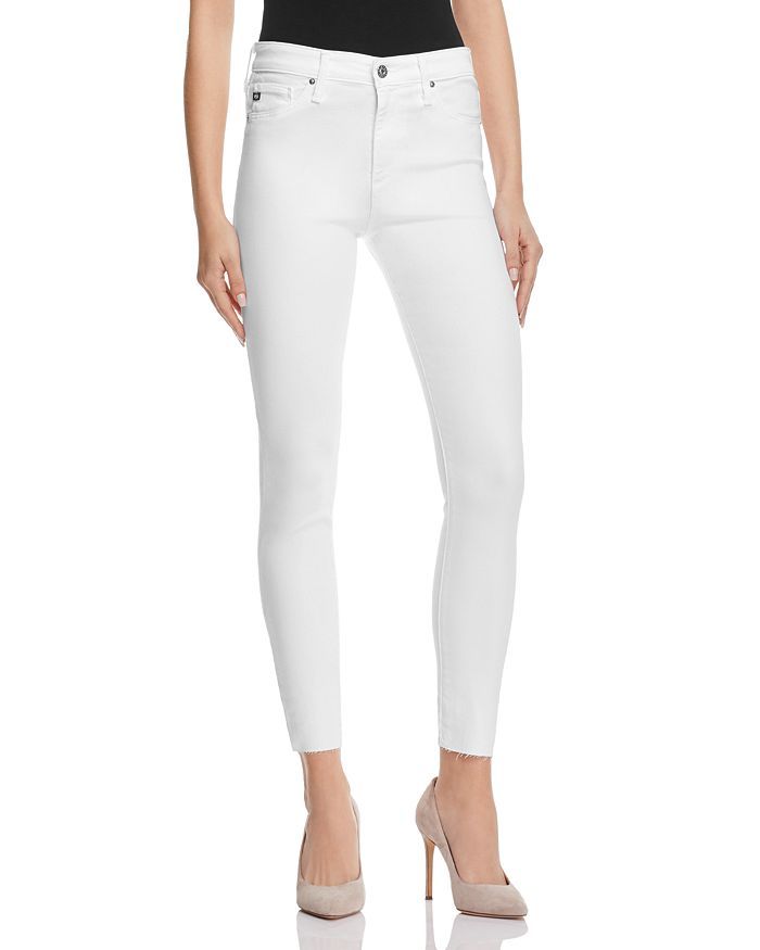 AG Farrah High Rise Raw Hem Ankle Skinny Jeans Back to Results -  Women - Bloomingdale's | Bloomingdale's (US)