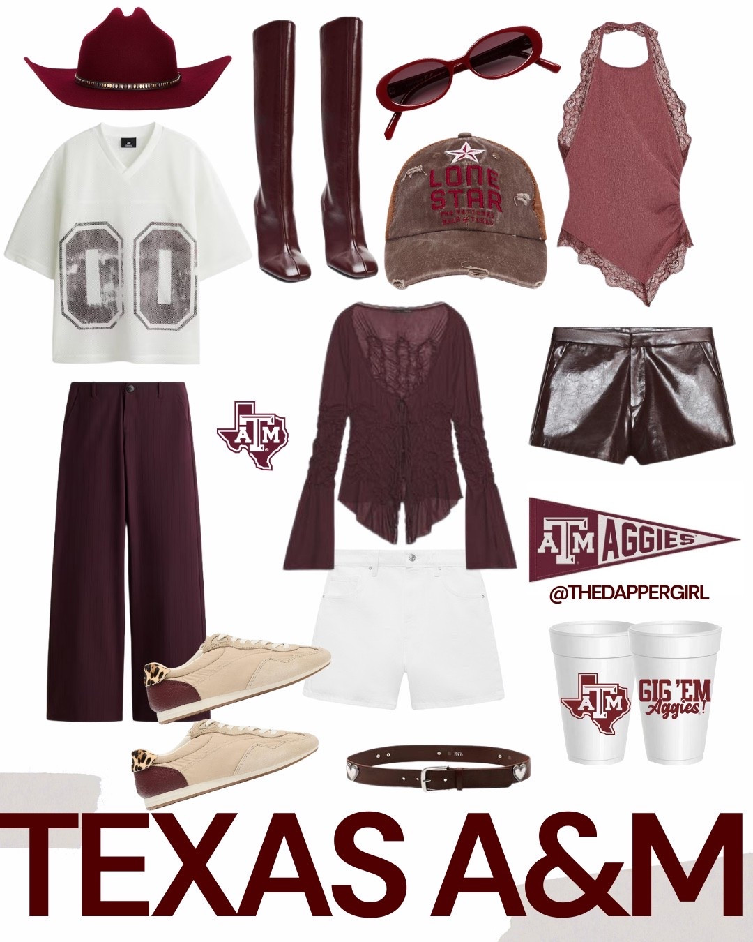 Texas A&M Outfit Inspo — Texas Aggie Outfit Inspo — College Station Game Day — Tailgating Outfit — Texas Game Day Outfit 

#LTKParties #LTKSeasonal #LTKSaleAlert