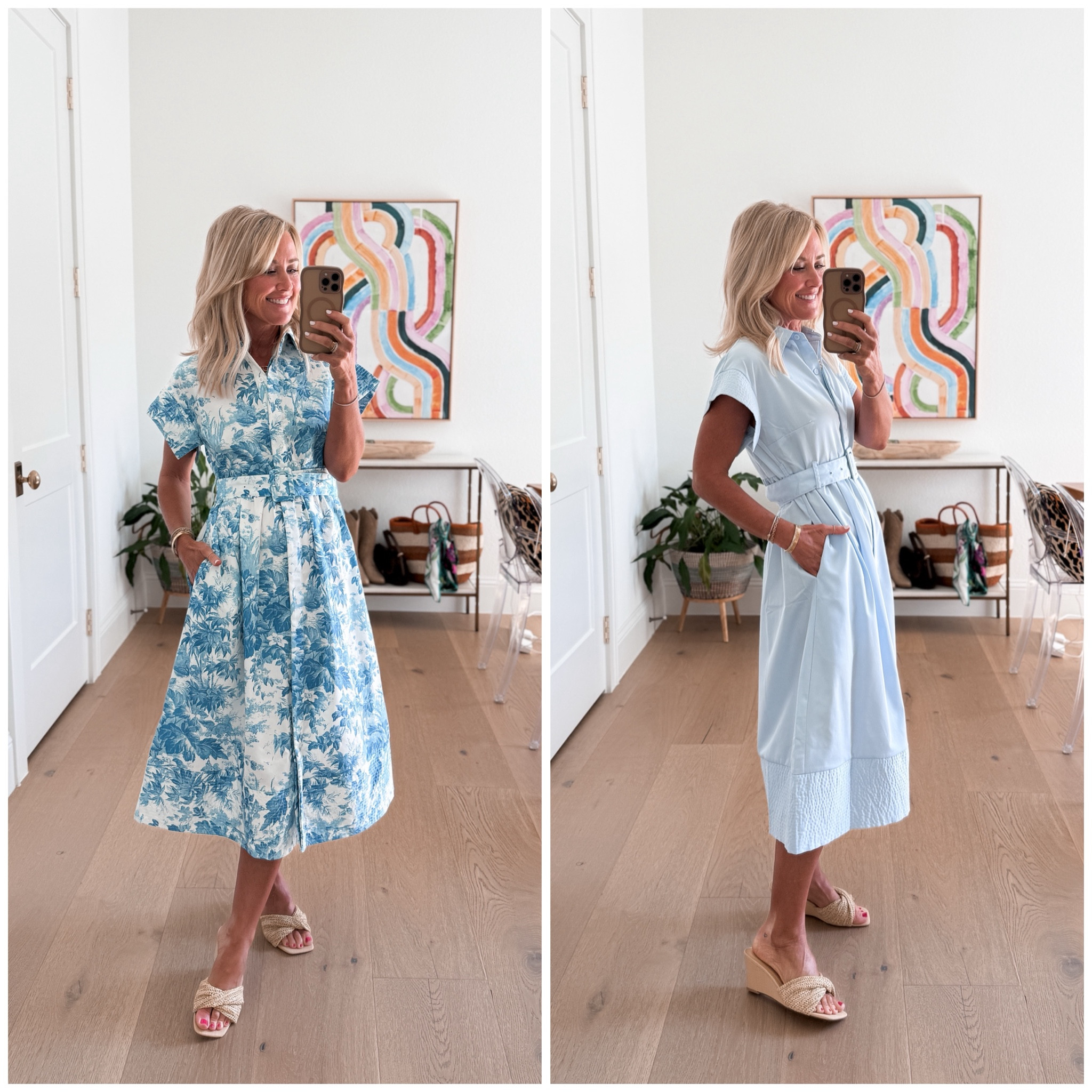 Amazon Fashion Finds | Hi Sugarplum! 

I’ve definitely been on a blue kick lately! How pretty are these staple dresses? 
Dresses: Small

#LTKOver40 #LTKSeasonal #LTKootd