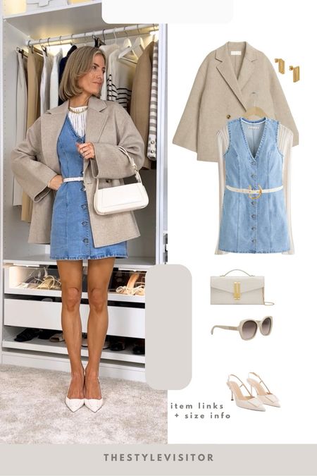 Love this denim dress! Gives a nonchalant vibe to your outfit and can be worn for date night, coffee date, brunch, to the beach etc. Wearing it in xs. 

Read the size guide/size reviews to pick the right size.

Leave a 🖤 to favorite this post and come back later to shop

Spring dress, v neck dress, denim dress, Abercrombie, waist belt, buckle belt, cream belt, wool blazer, double breasted jacket, demellier, clutch, slingbacks 


#LTKSeasonal #LTKstyletip #LTKeurope