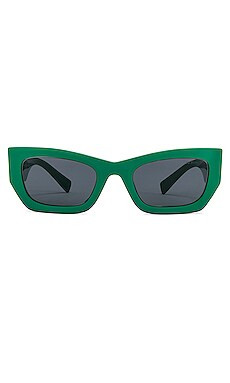 Miu Miu Rectangle in Green & Dark Grey from Revolve.com | Revolve Clothing (Global)