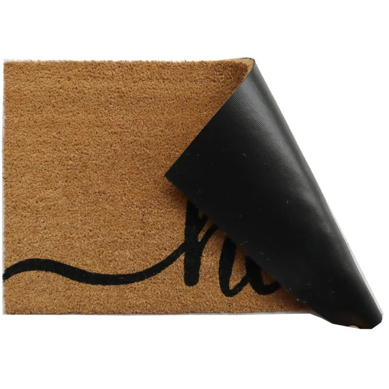 Mainstays Coir Hello Doormat 18"x30" | Walmart (US)