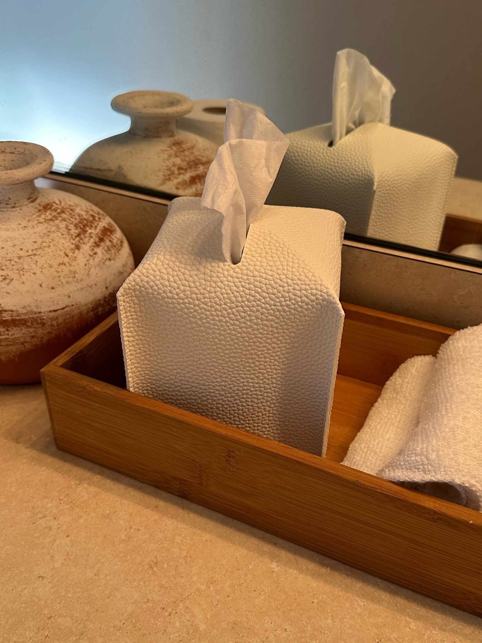 Guest bathroom gum issue box cover 

#LTKhome #LTKfindsunder50