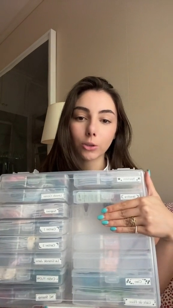 How I organize my kitted needlepoint projects