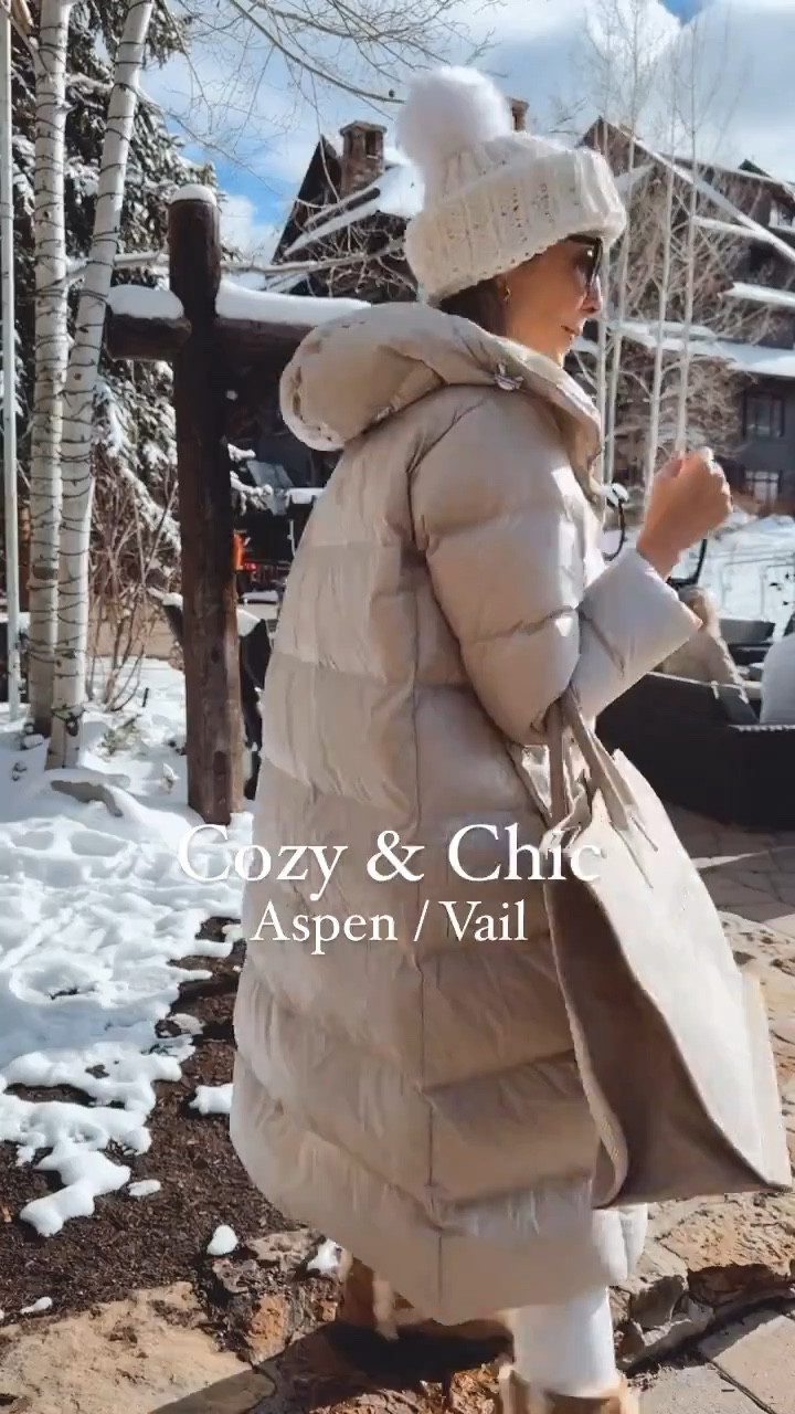 Warm / comfortable and chic winter outfit that I wore in Vail - Colorado 2 years ago 
All run tts, wearing a size small 
Winter outfit 
Snow outfit 
Puffer jacket 
Boots 



#LTKSeasonal #LTKootd #LTKU