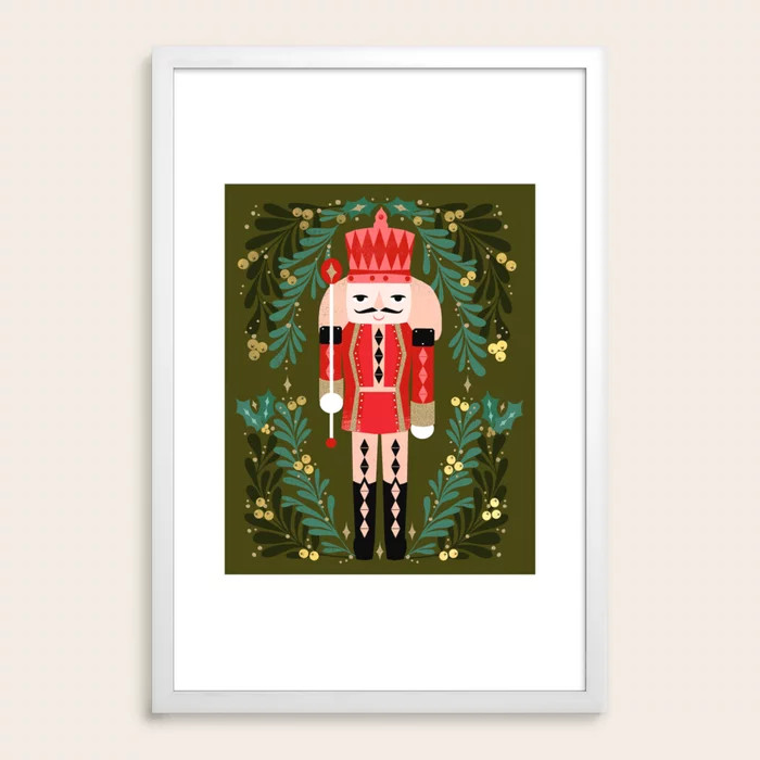 Nutcracker by Andrea Lauren  Framed Art Print by Andrea Lauren Design | Society6