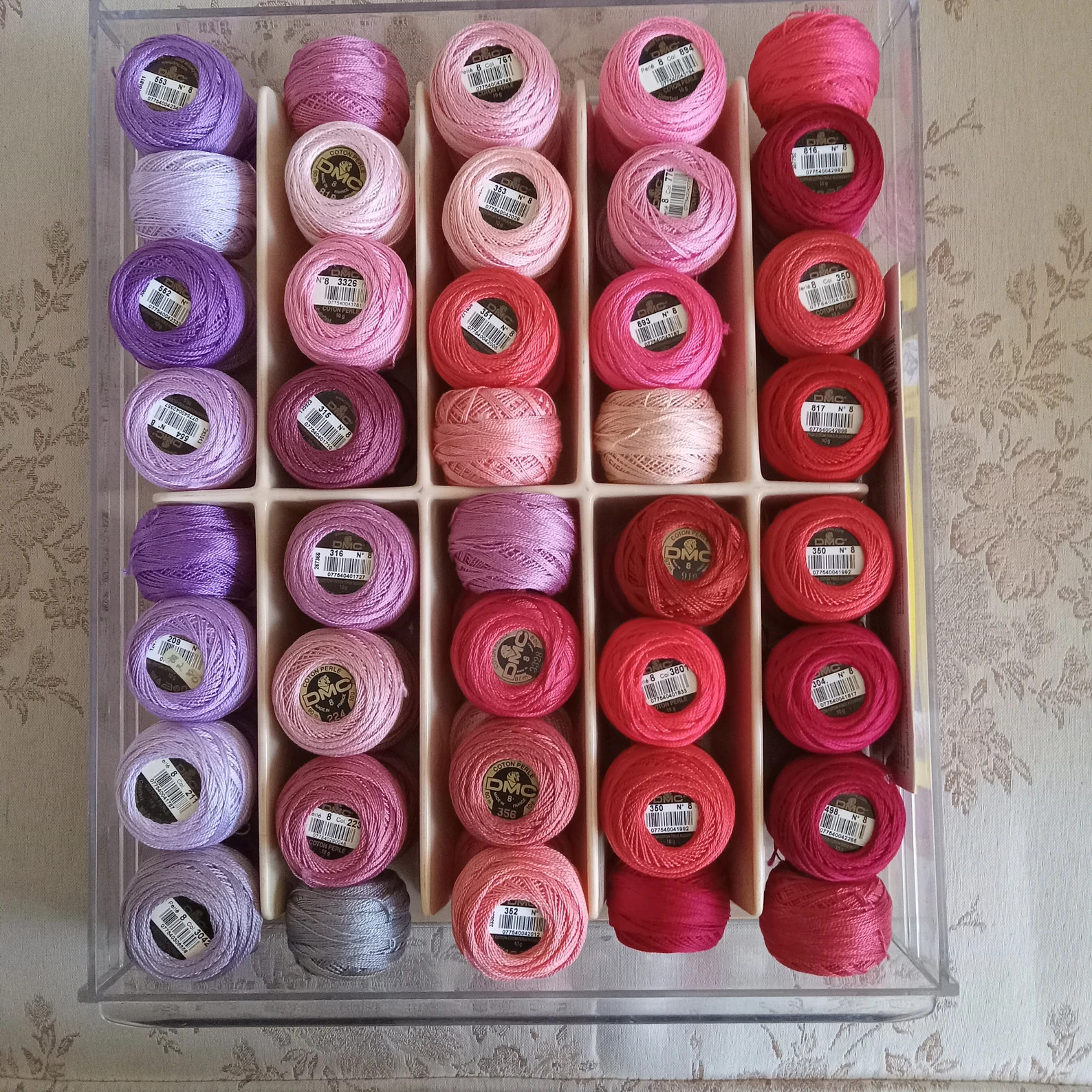 DMC #8 Pearl Cotton Thread size 8 - Pick your color and your quantity to match size 12 - 3.90 for... | Etsy (Global)