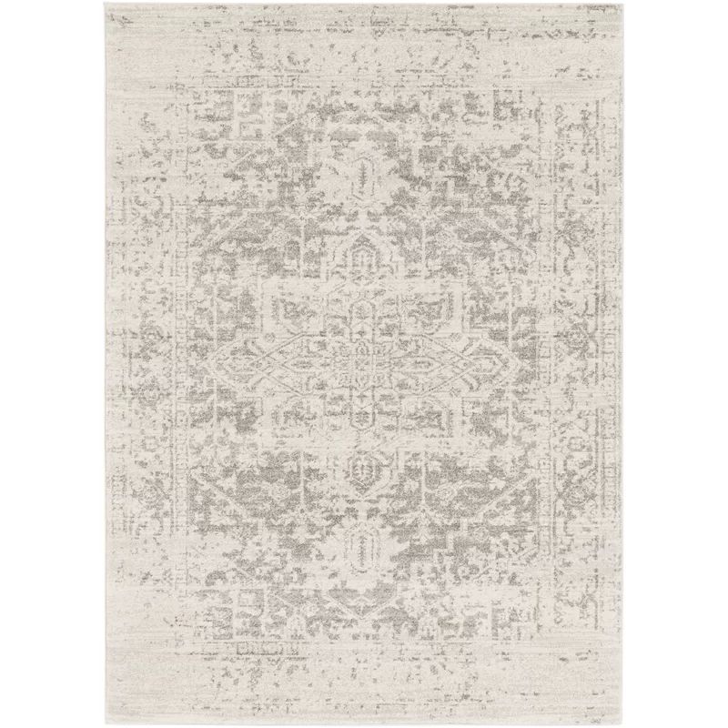 Hillsby Oriental Charcoal/Light Gray/Beige Area Rug | Wayfair North America