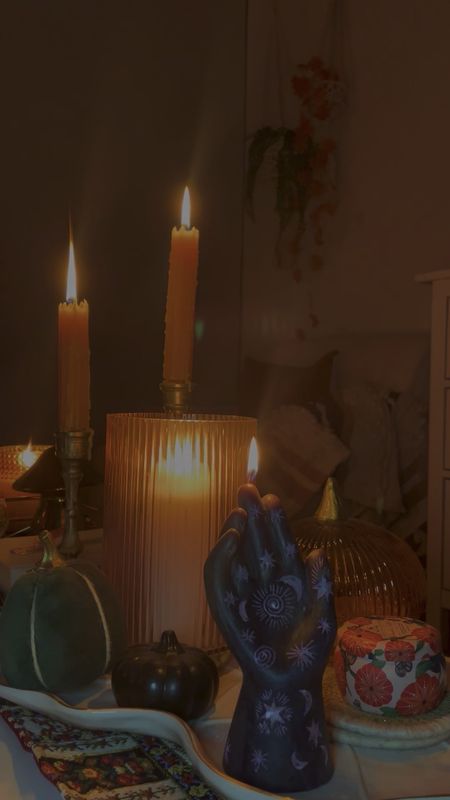 Candle watching is a therapy dupe! I love this hand candle for my Halloween decor. It's peak cozy vibes here tonight !

#LTKCon #LTKSeasonal #LTKHolidaySale