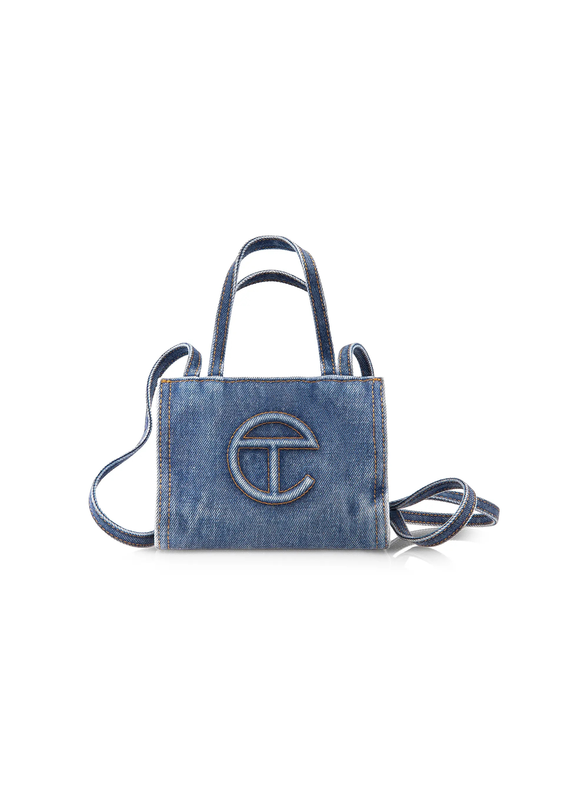 Small Denim Shopper Tote Bag | Saks Fifth Avenue