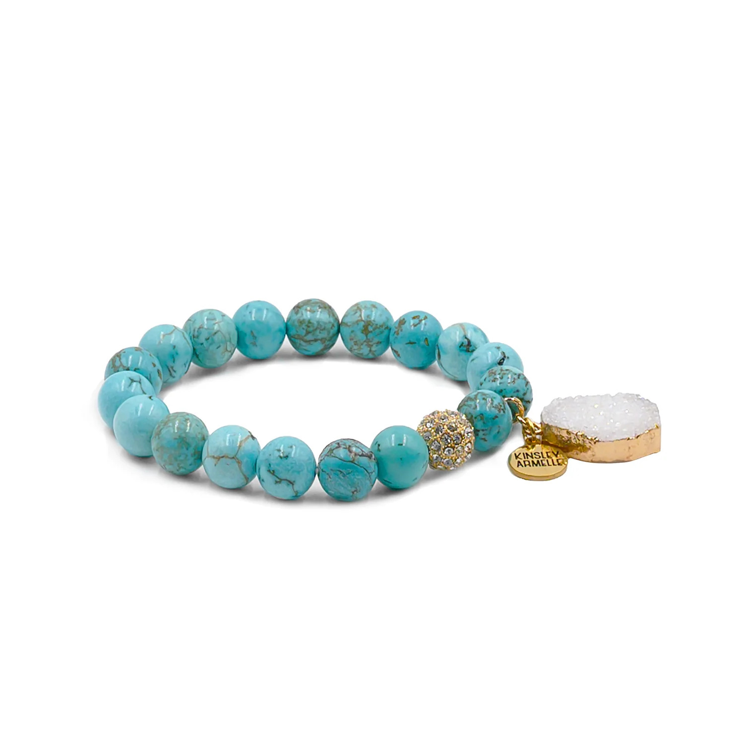 Aqua Marine Drop Bracelet | Kinsley Armelle
