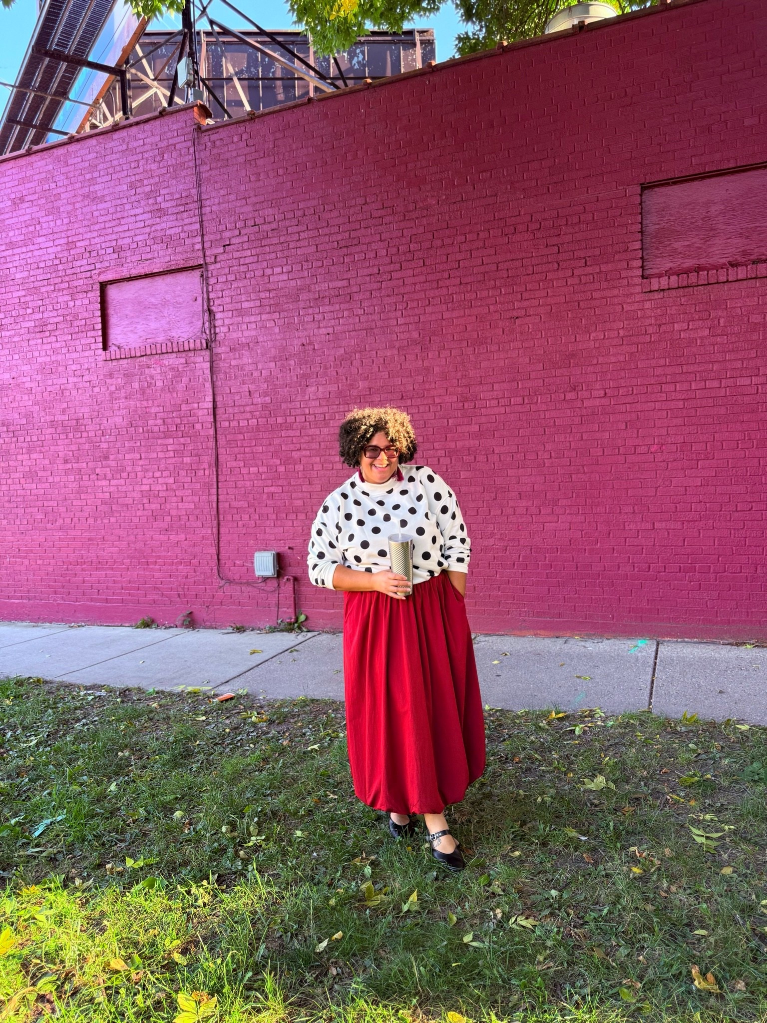 I was feeling my outfit today! #gifted

The polka dot sweatshirt and maroon bubble skirt put a smile on my face. 

Plus my new ballet flats were comfortable for all day wear! 

The top and skirt were both gifted to me by Amazon in exchange for my honest review. I’m wearing an XL in both.

What do you think of this combo??

#dopaminedressing

#LTKootd #LTKMidsize #LTKOver40