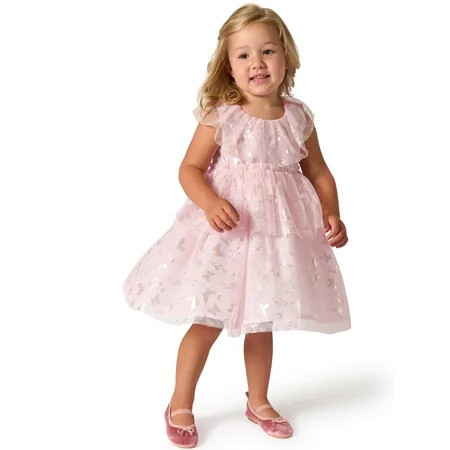 Modern Moments Toddler Girl Wicked Glinda The Good Witch Dress, Sizes 12 Months - 5T | Walmart (US)