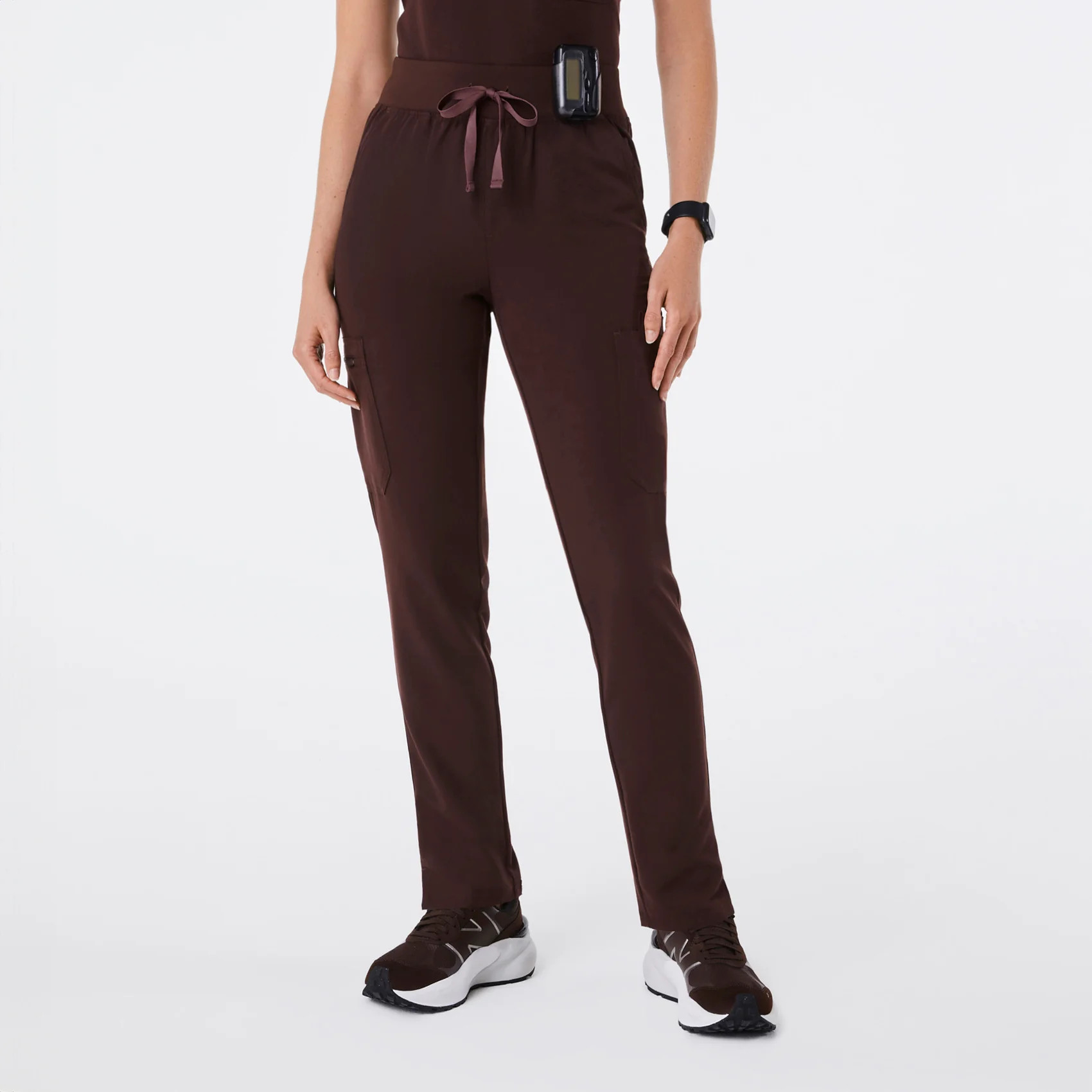 Women’s High Waisted Yola Skinny Scrub Pants™ - Espresso · FIGS | FIGS