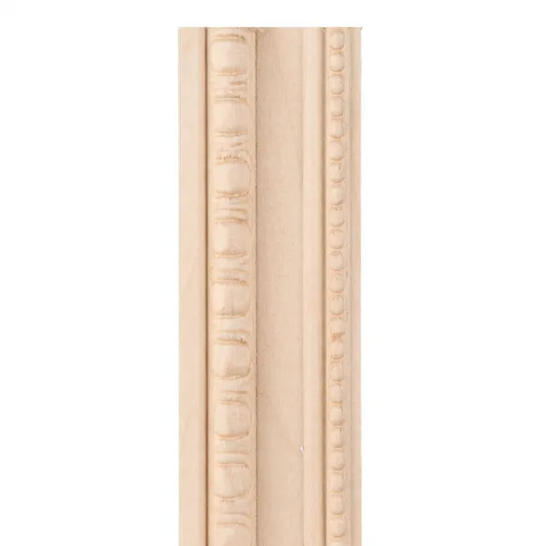 3/4 in. x 1-1/2 in. x 8 ft. Basswood Chair Rail/Wainscot Cap/Picture Frame Molding | The Home Depot