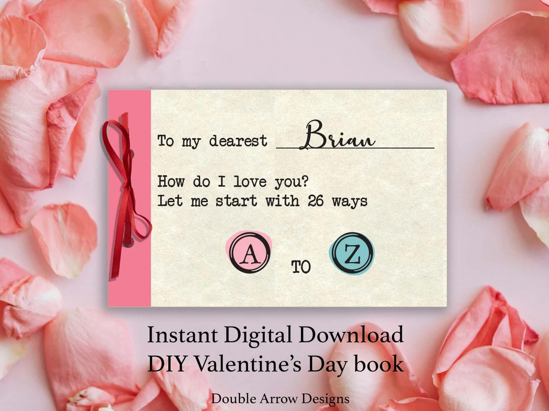 Printable Love Coupons Book: DIY Valentine's Gift (digital Download) - Etsy | Etsy (US)
