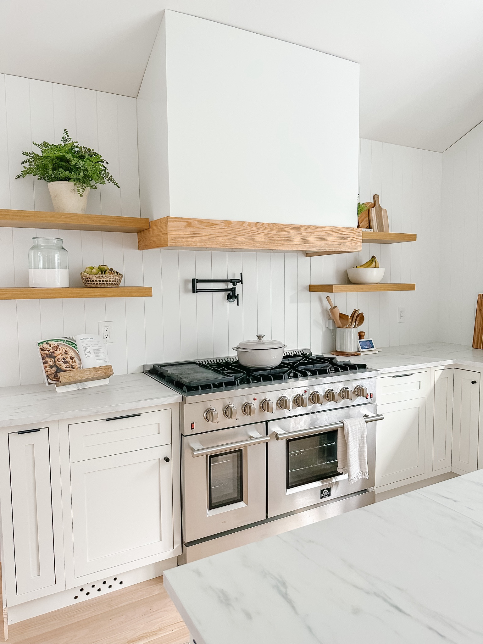 Our kitchen range is 35% off right now! 48 inch wide gas range, stainless steel, 8 burners, griddle & double ovens! 

#LTKSaleAlert #LTKHome