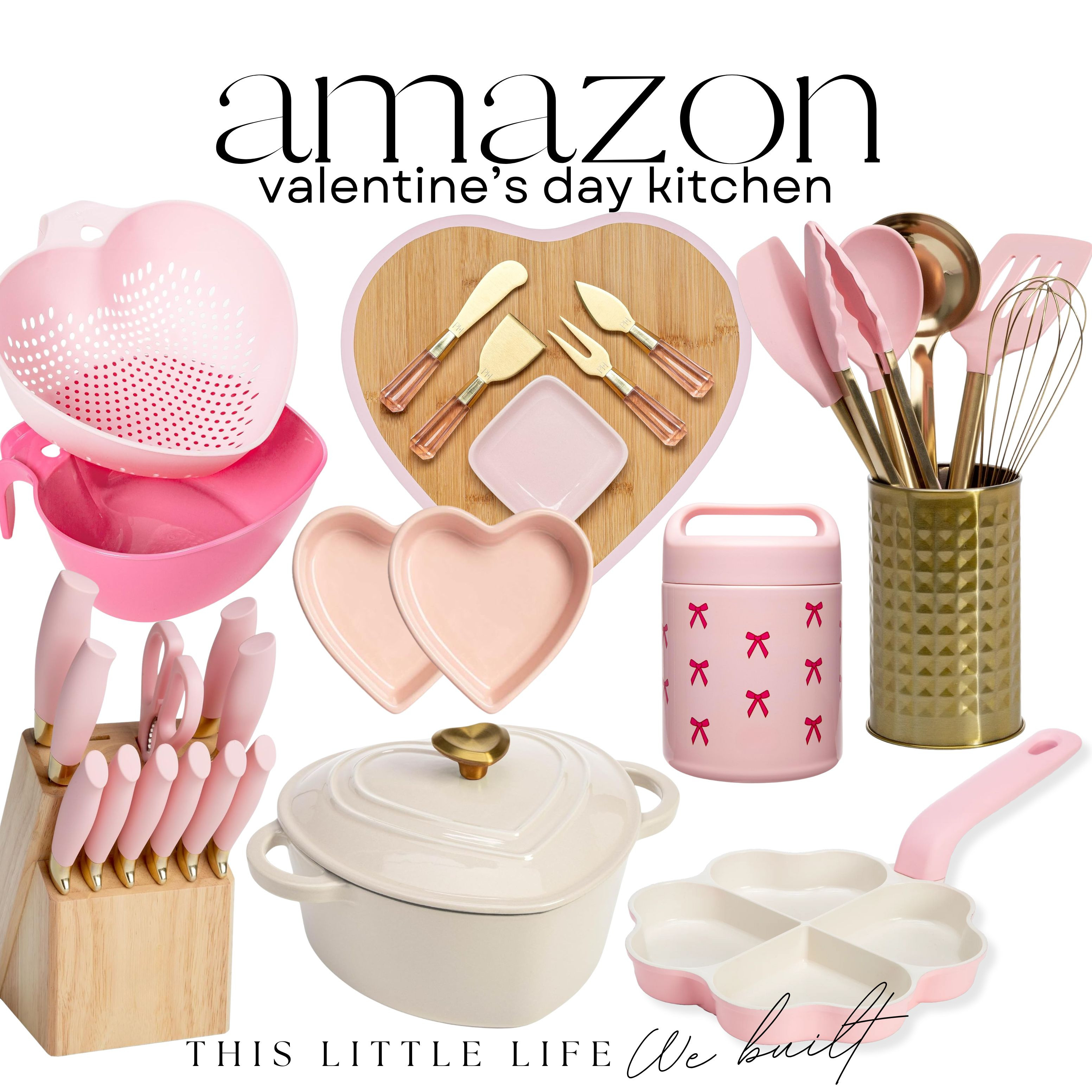 Valentine’s Day Essentials from Amazon!
Amazon Home / Heart Garlands / Romantic Table Runners / Pink & Red Throw Pillows / Floral Centerpieces / Taper Candle Holders / Scented Candles / Love-Themed Wall Art / Heart-Shaped Trays / Decorative Vases / Valentine’s Wreaths / Blush Linen Napkins / Gold Flatware / Glass Champagne Flutes / Dessert Stands / Candy Dishes / Charcuterie Boards / Cocktail Glassware / Valentine’s Day Plates & Napkins / String Lights / Place Card Holders / Mini Bud Vases / Themed Drink Stirrers / Cozy Throw Blankets / Romantic Dinnerware / Heart Confetti / Aesthetic Valentine’s Day Decor /  

 #LTKHoliday #LTKSeasonal #LTKHome