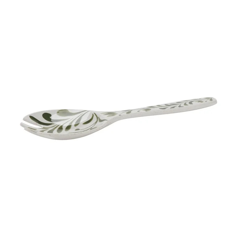 Better Homes & Gardens 4-Piece Bamboo Melamine Salad Serving Bowl and Utensil Set with Acacia Woo... | Walmart (US)