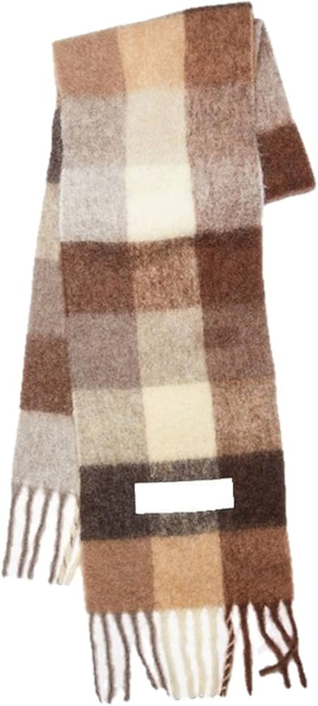 UKKO Bufanda Bufanda de Invierno Hombres Y Mujeres Estilo General Cashmere Bufanda Diseñador Acn... | Amazon (ES)