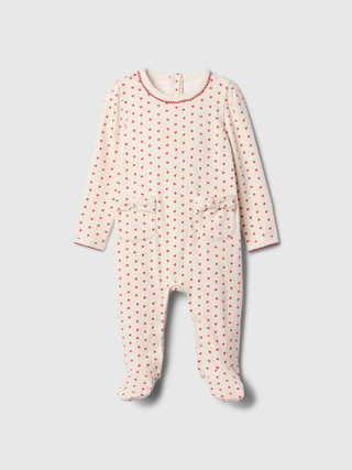 Baby Softspun Footed One-Piece | Gap (US)