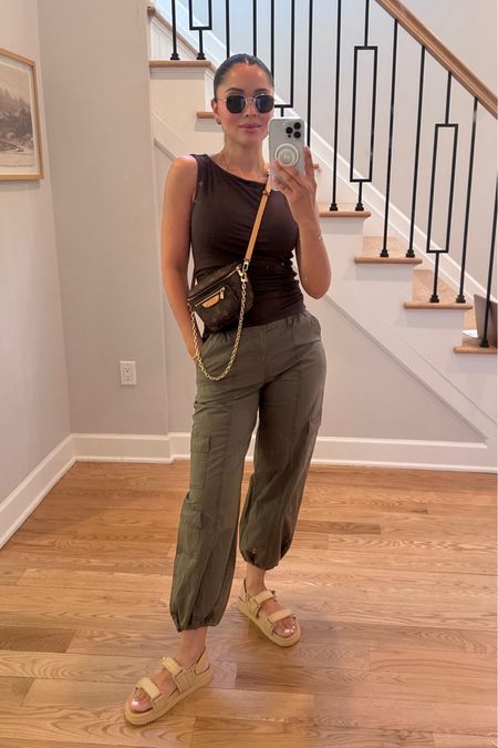 Casual outfit today! These sandals are my favorite find! Target has so many pretty shoes for summer right now! Linking my outfit below 