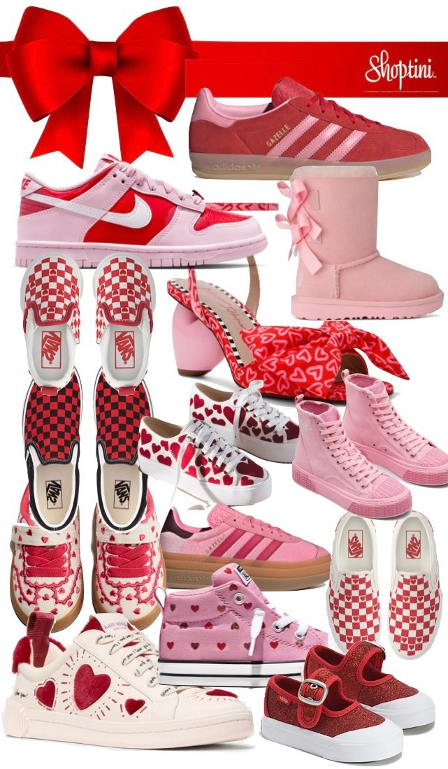 Clearly I’m not the only one obsessed with Valentine’s Day this year… incase you haven’t seen Valentine’s Day shoes for the family is a hot item! Even brands like Vans, Converse, Adidas, and Nike are in on the Valentine’s Day shoes! We went the Vans and they just arrived! Want to see them?! 

#LTKFindsUnder50 #LTKmomlife #LTKKids