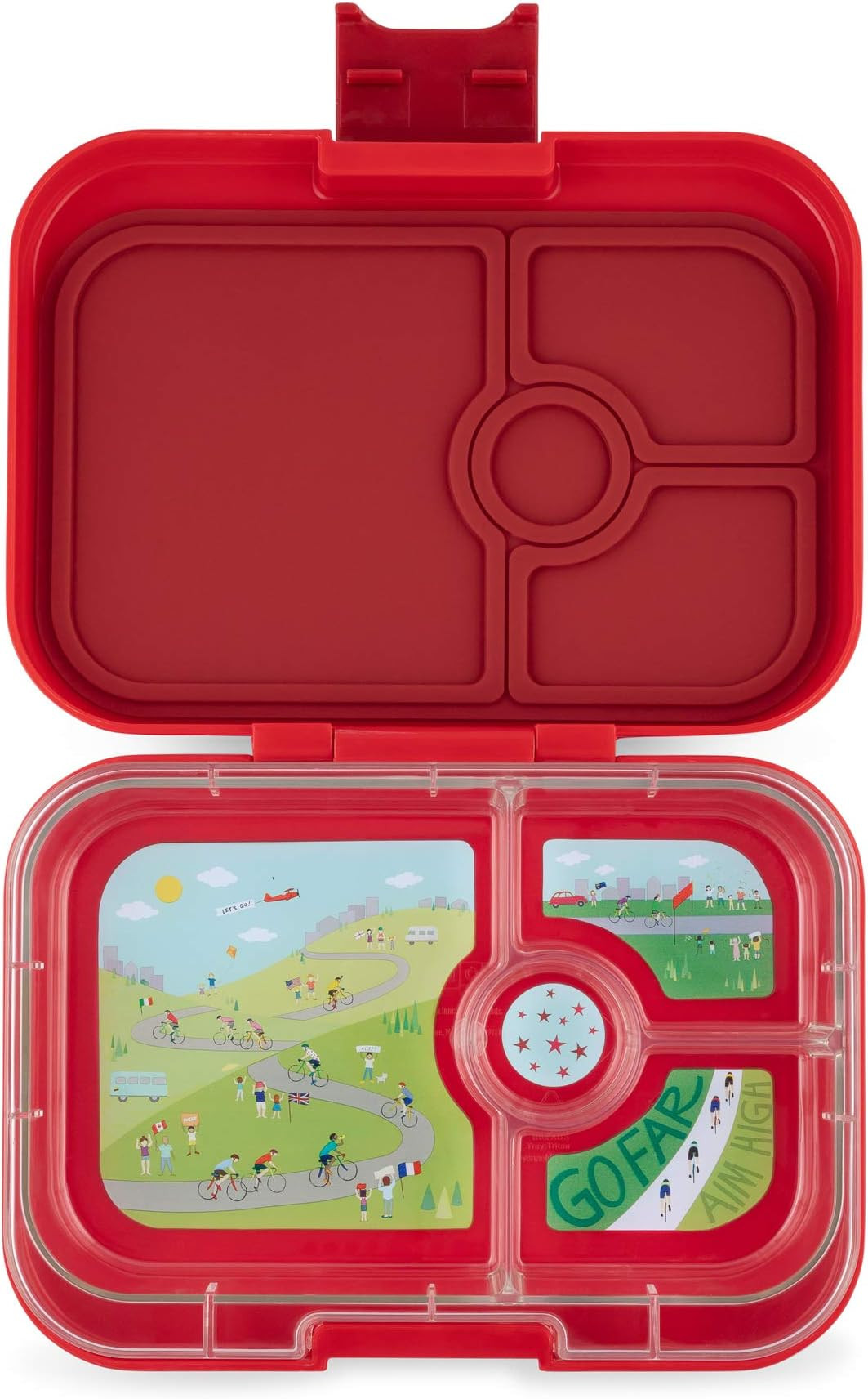 Yumbox Panino Leakproof Bento Lunch Box Container for Kids & Adults (Wow Red) | Amazon (US)