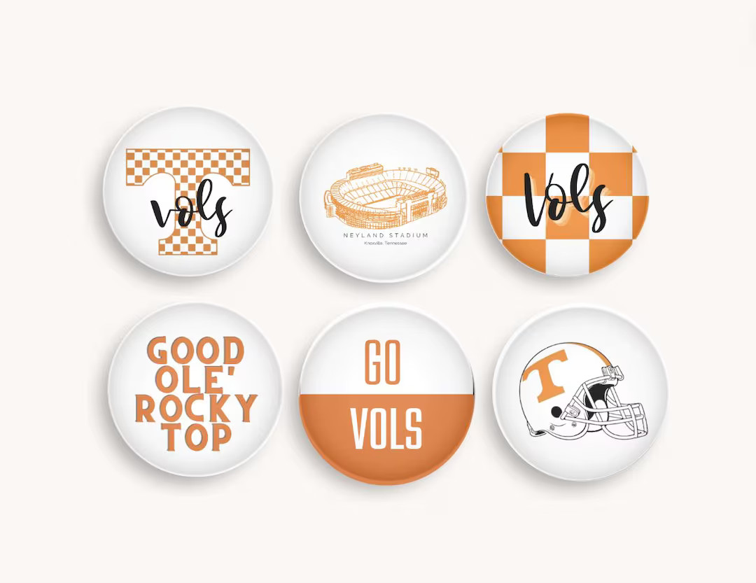 University of Tennessee Gameday Pinback Buttons | Etsy (US)