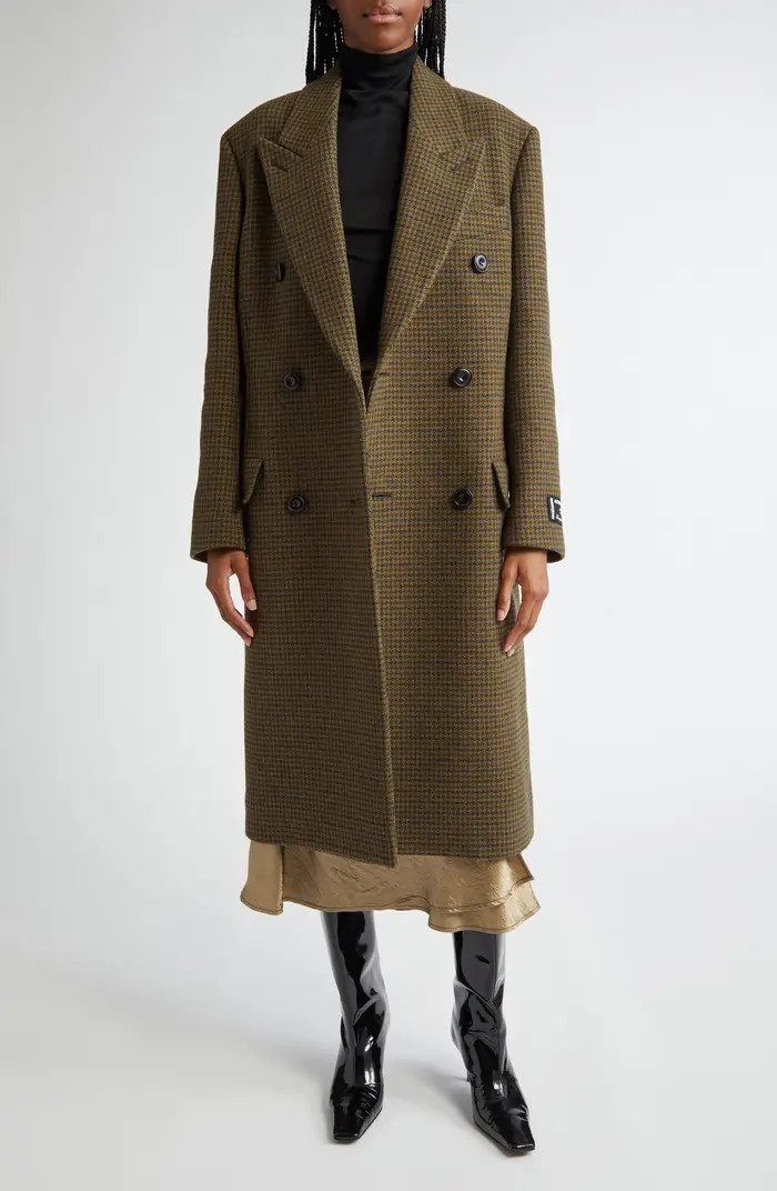 Ohama Double Breasted Tweed Coat | Nordstrom