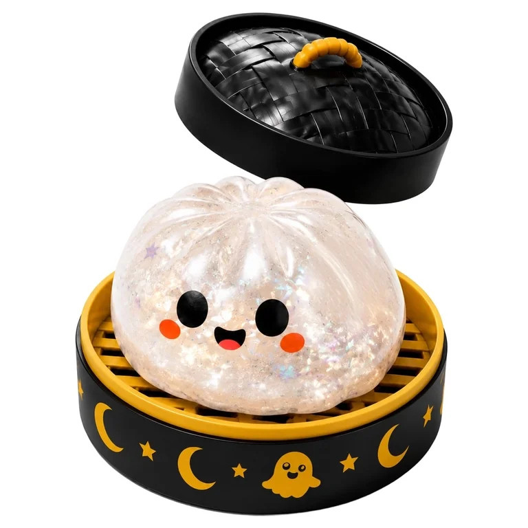 Halloween Spooky Ghost Dumpling, Dumplings Squish with Steamer Stress Balls Stress Relief Fidget ... | Walmart (US)
