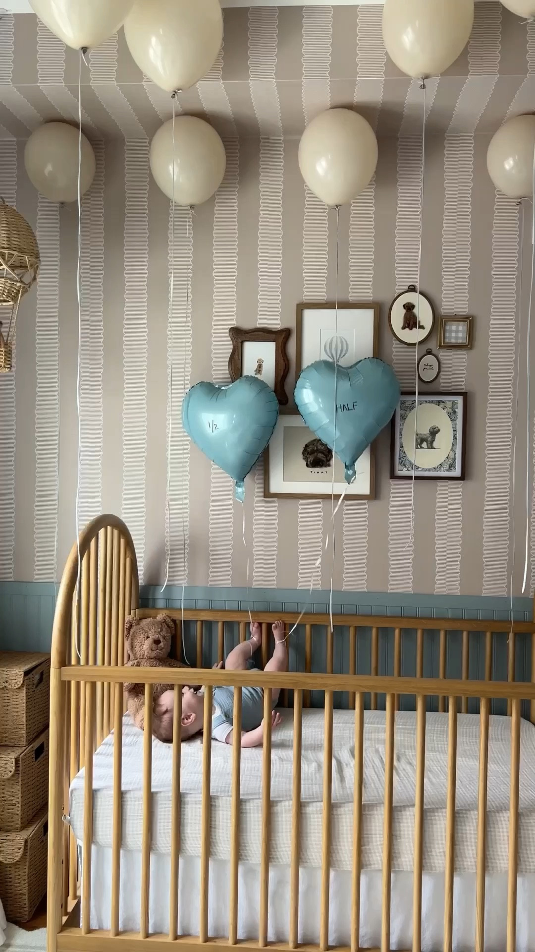 We had a mini celebration to celebrate my sons half birthday and I took the first photos of the set up 🤍

#LTKParties #LTKHome #LTKBaby