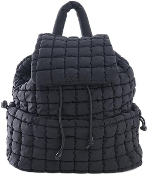VAKAER Puffer Backpack for Women Lightweight Quilted Hiker Pack with Drawstring Padding Backpacks... | Amazon (US)