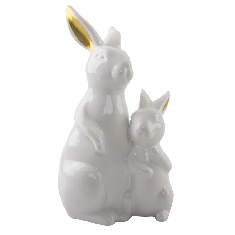 Mum and Kid Ear Bunny Decorative Accent | Wayfair North America