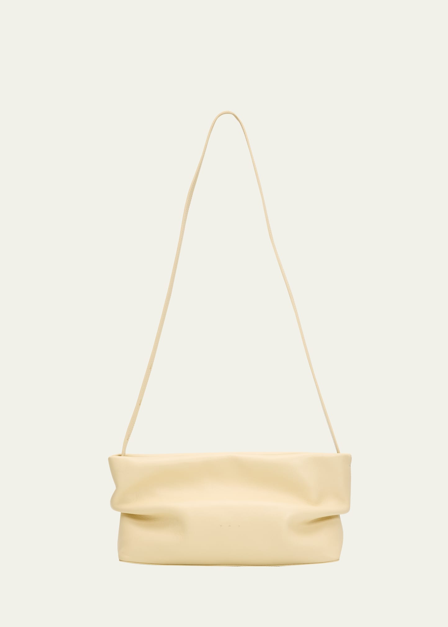 Aesther Ekme Nina Slouchy Leather Clutch Bag | Bergdorf Goodman
