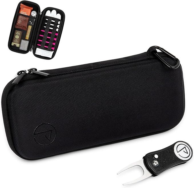 Golf Glove Holder Case with Divot Repair Tool and Ball Marker | Amazon (US)