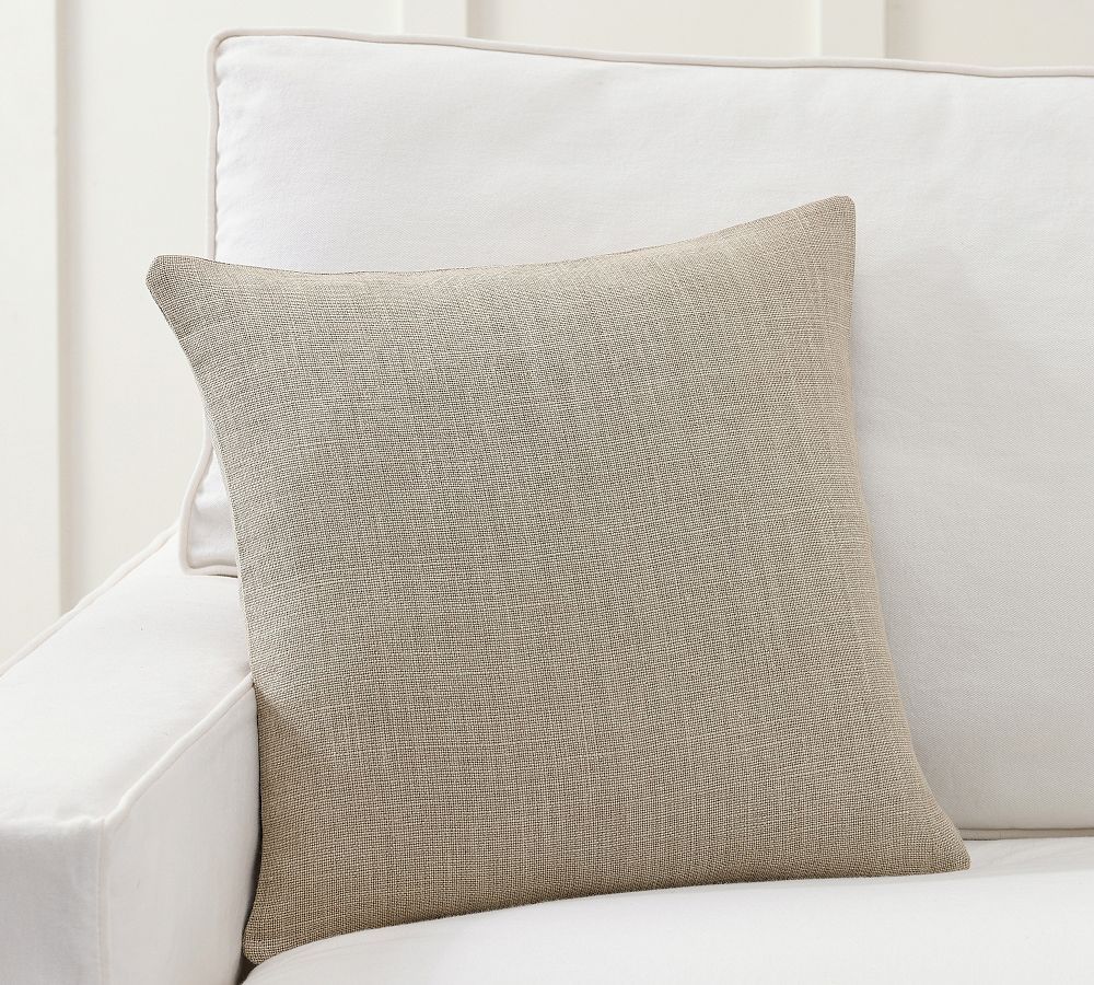 Belgian Linen Pillow Cover | Pottery Barn (US)