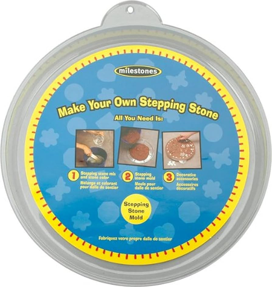 Midwest Products Large Round Stepping Stone Mold, 12-Inch | Amazon (US)