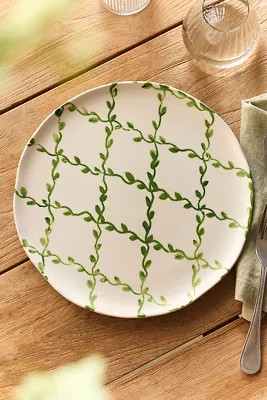 Vine Lattice Plate | Anthropologie (US)