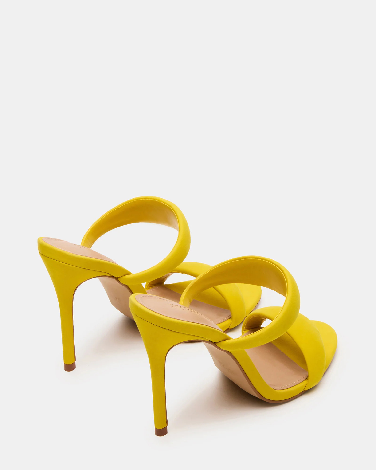 SATURN Yellow Stiletto Mule Women's Heel | Steve Madden (US)