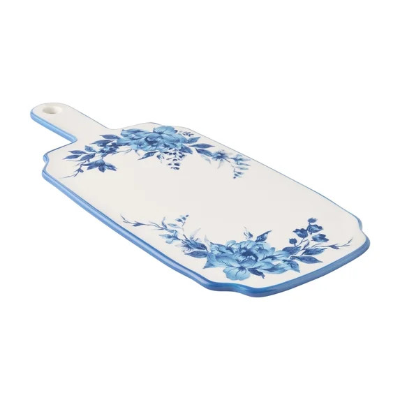 The Pioneer Woman Delilah Stoneware Serving Board, Blue | Walmart (US)