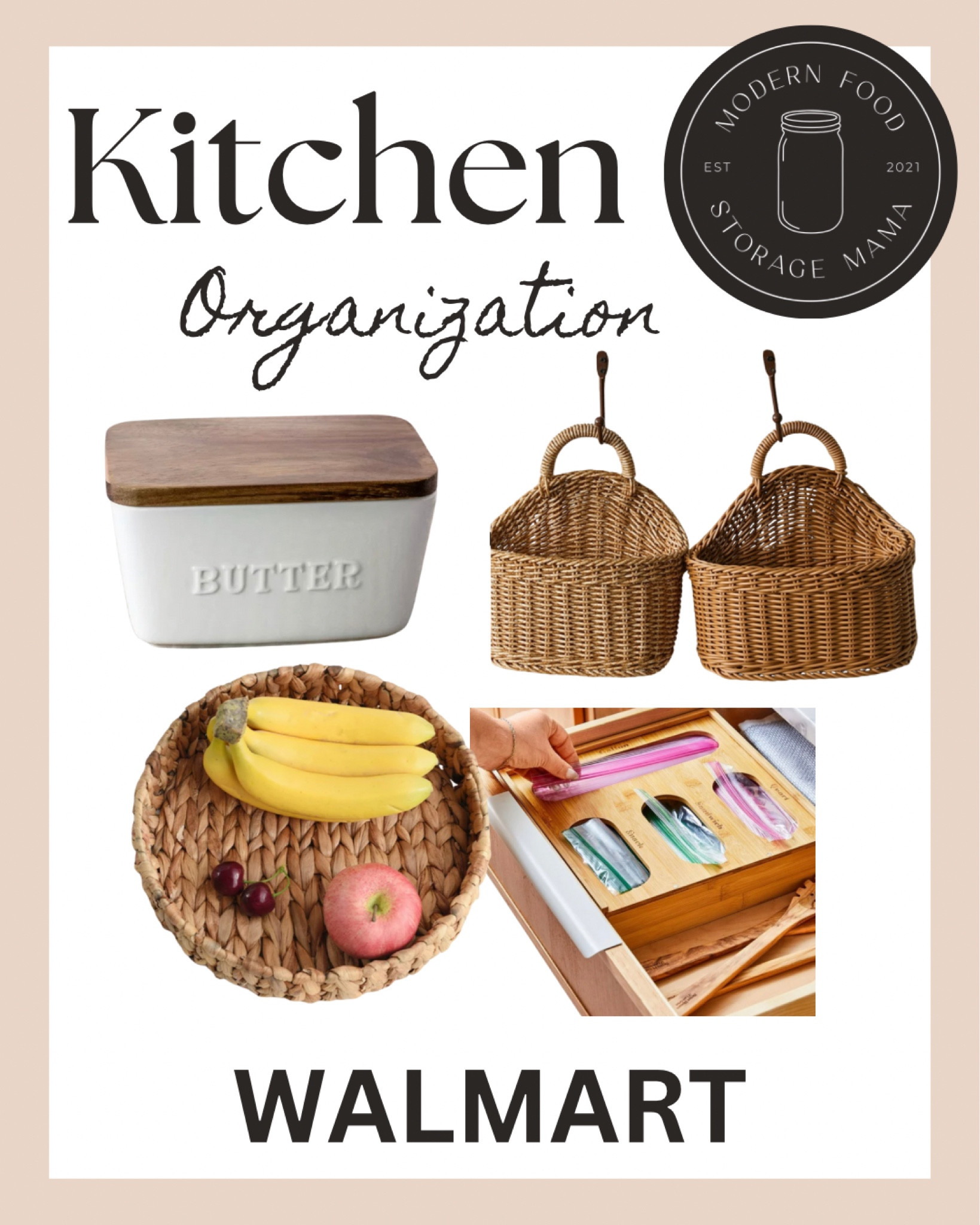 I love functional home decor, I especially love kitchen decor and organization! These are all affordable finds from Walmart. 

#LTKhome #LTKGiftGuide #LTKfindsunder100